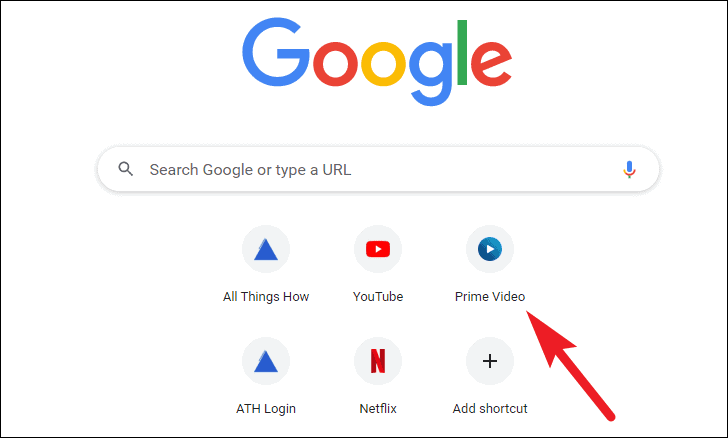 edit shortcuts google chrome homepage