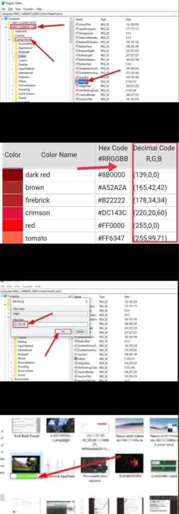 Change the background color of highlighted text in Windows 10 (step-by-step picture guide)