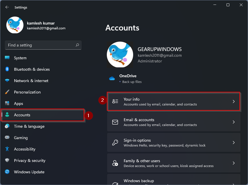 how to change microsoft accounts on windows 10