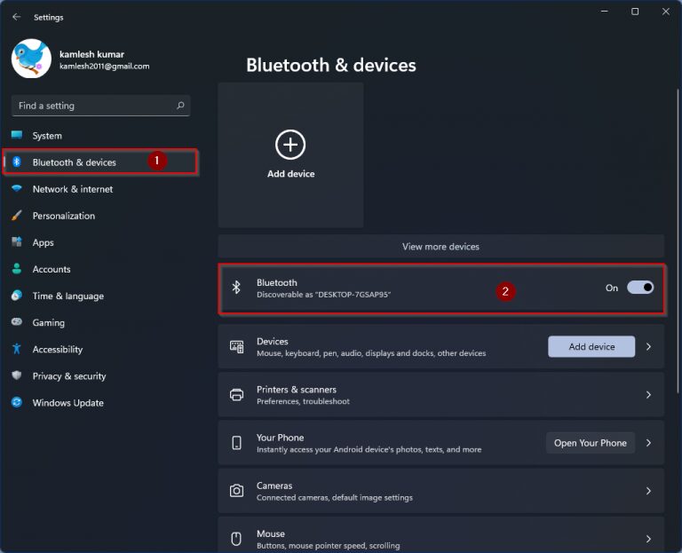 How to Enable or Disable Bluetooth on Windows 11? - The Microsoft Windows11