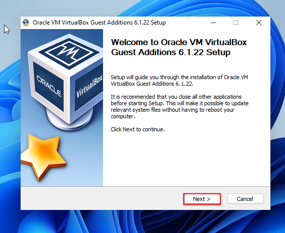 virtualbox windows 11 guest additions