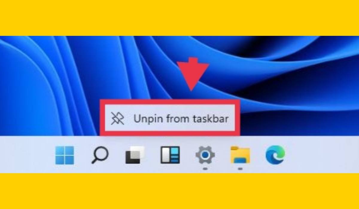 Remove widgets from the context menu of the taskbar