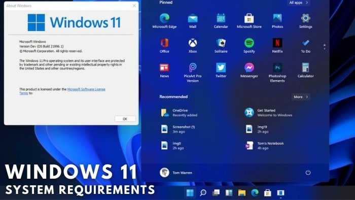 11 requirements windows system Here Are