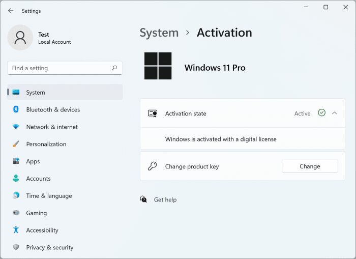 activate Windows 11 after upgrading from Windows 11