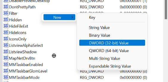 resize taskbar icons in Windows 11 pic4