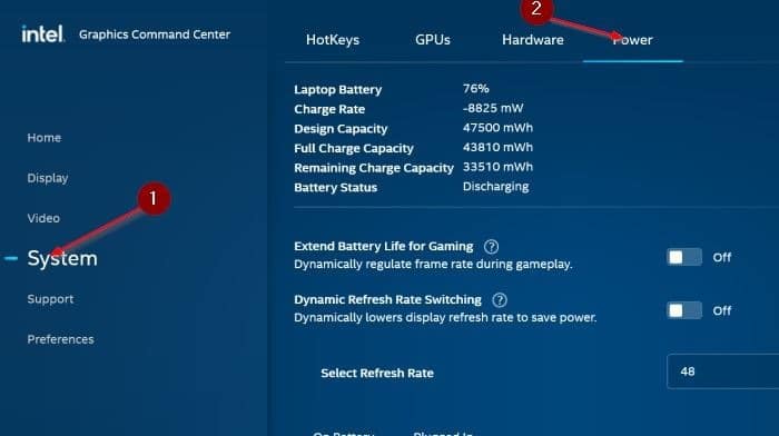 disable automatic screen brightness in Windows 11 pic4