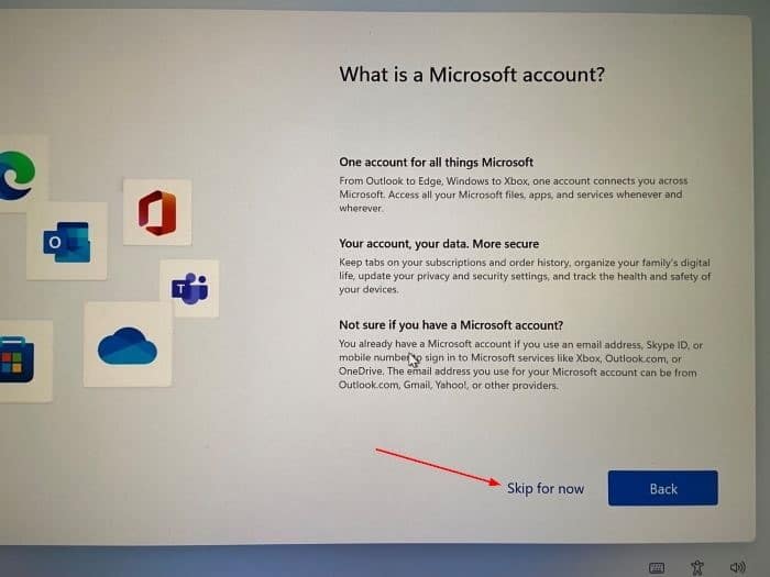 install Windows 11 without a Microsoft account pic3