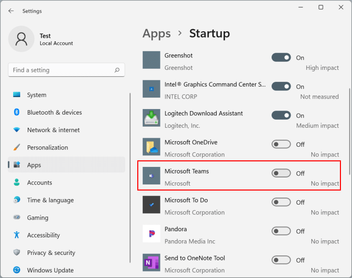 remove chat icon from taskbar in Windows 11 pic9