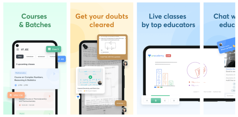 unacademy-android-app-screenshots