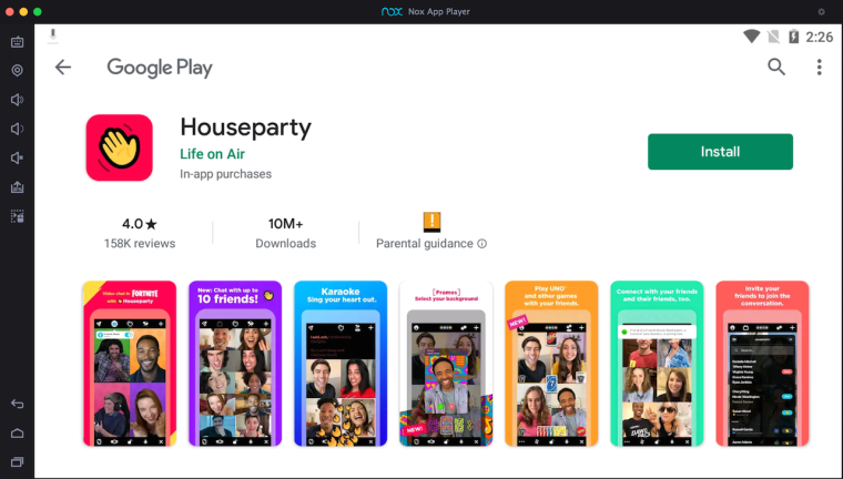 download-houseparty-for-pc-via-nox-player