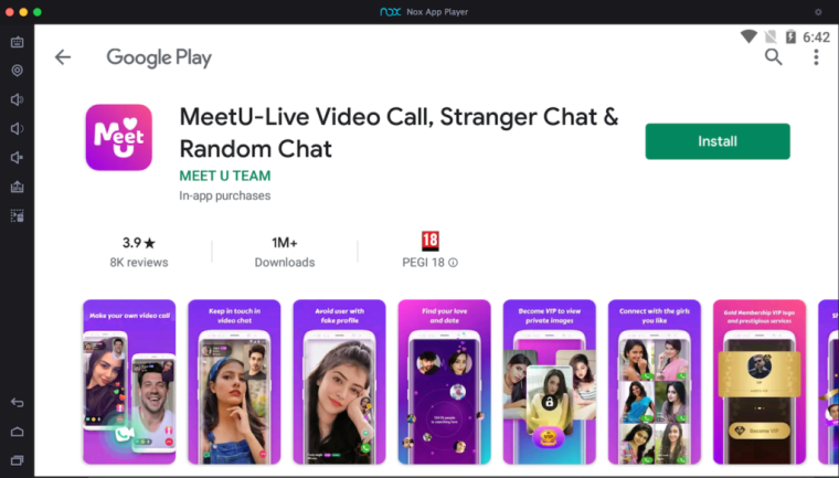 install-meetu-app-on-the-pc-via-nox-emulator