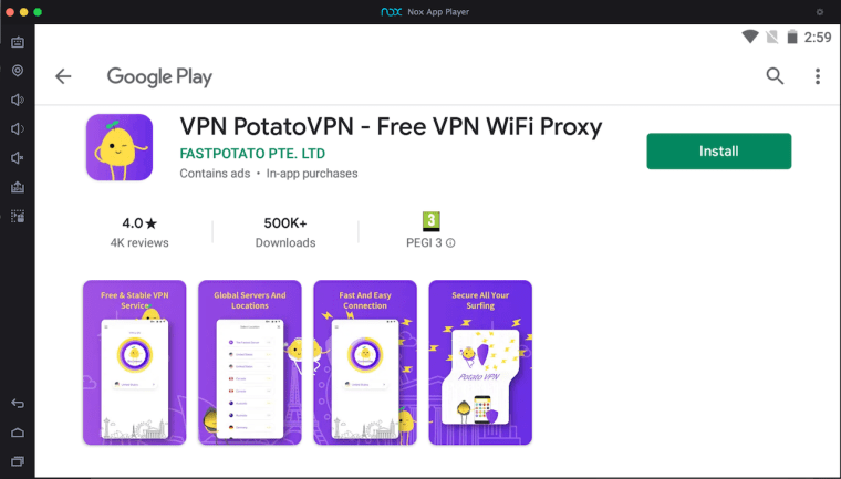 potato vpn for pc