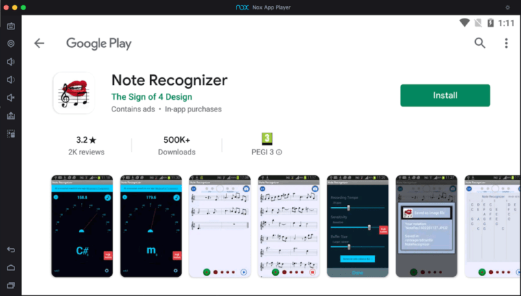 Note-Recognizer-app-for-windows-mac-using-nox-emulator