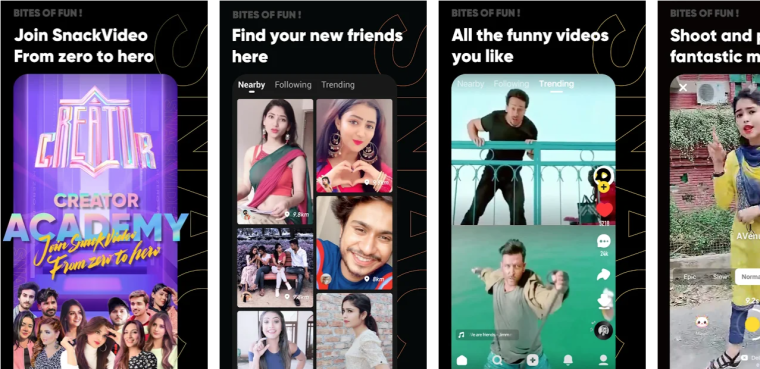 snackvideo-android-app-features