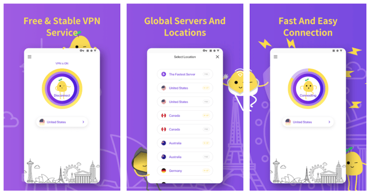 vpn-papa-apps-screens