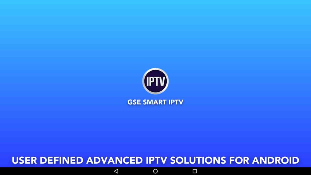 GSE Smart IPTV Windows Application