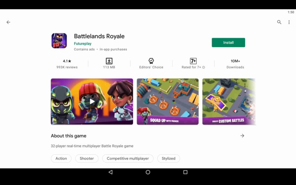 Install Battlelands Royale on PC