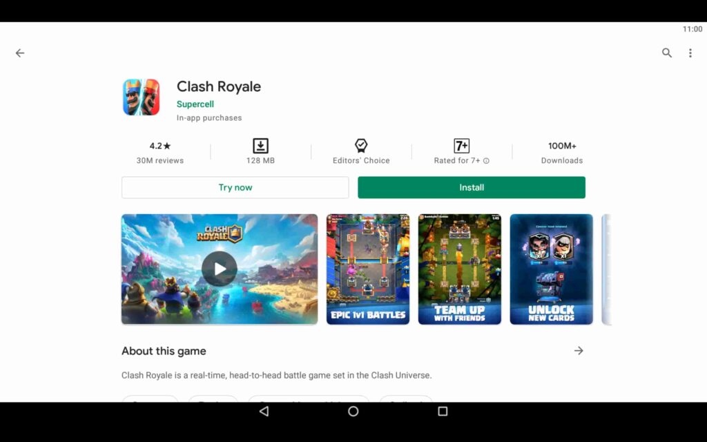 Install Clash Royale on PC