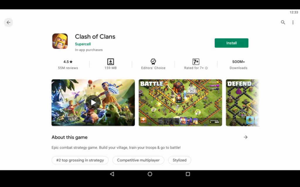 Install Clash of Clans on PC