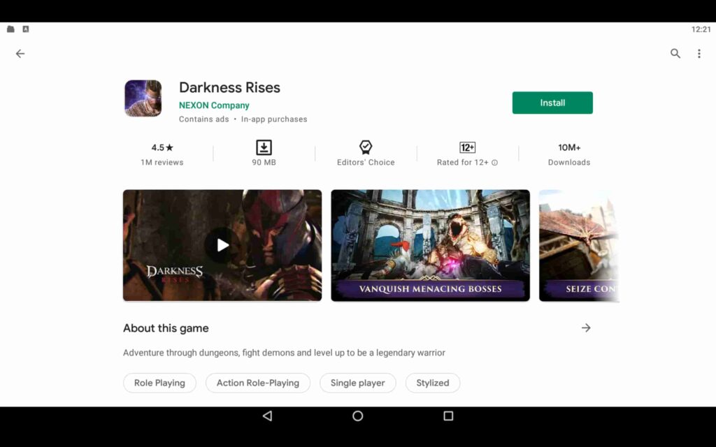 Install Darkness Rises on PC