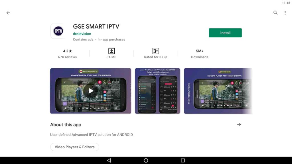 Install GSE Smart IPTV on PC