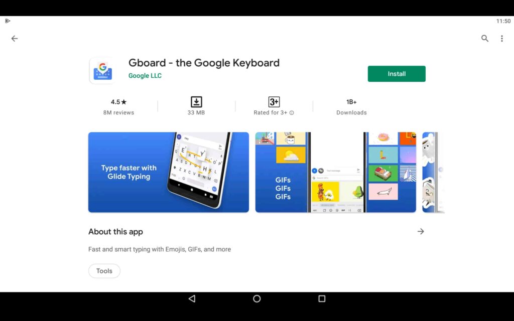 Install Gboard on PC