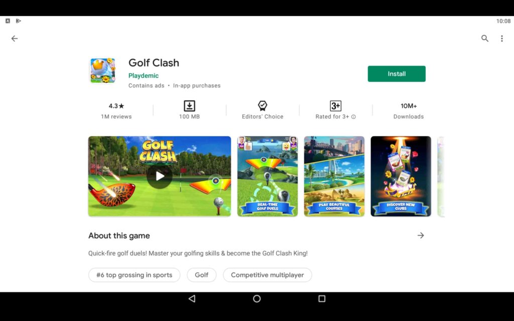 Install Golf Clash on PC