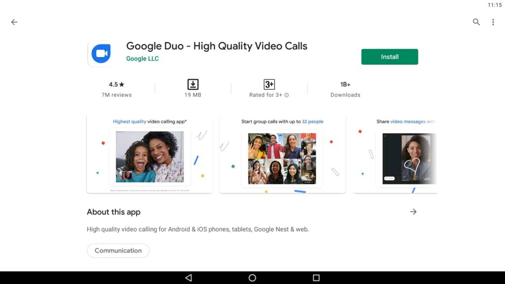 Install Google Duo on PC