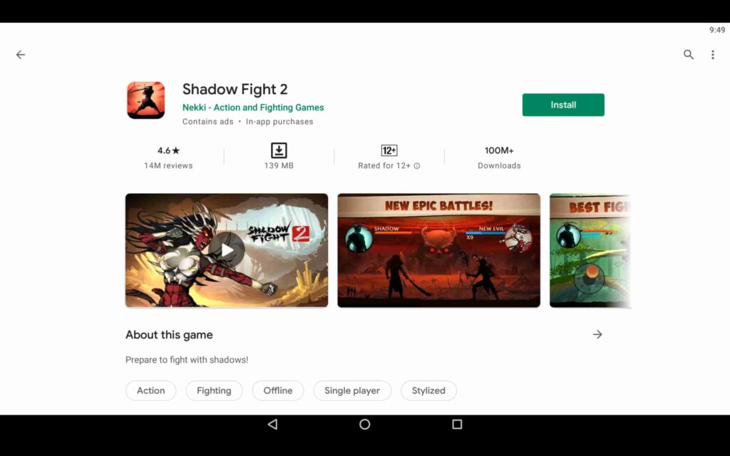 Install Shadow Fight 2 on PC