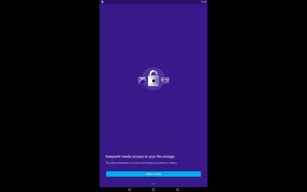 Keepsafe app for Windows