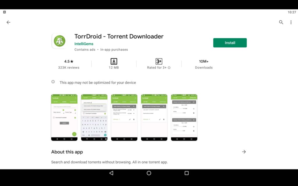 torrdroid for windows pc