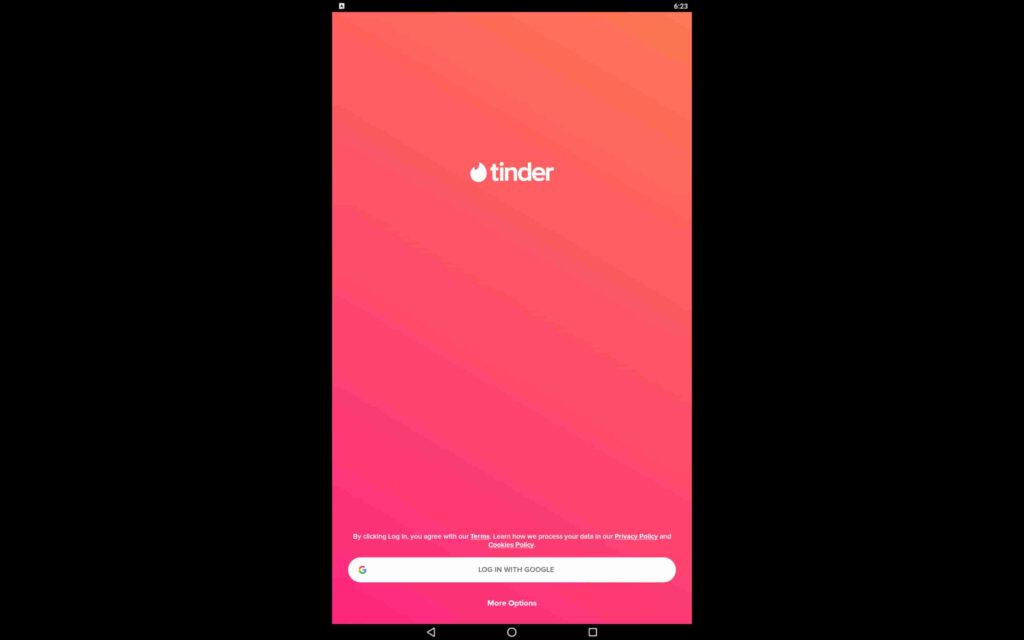 Tinder app for Windows