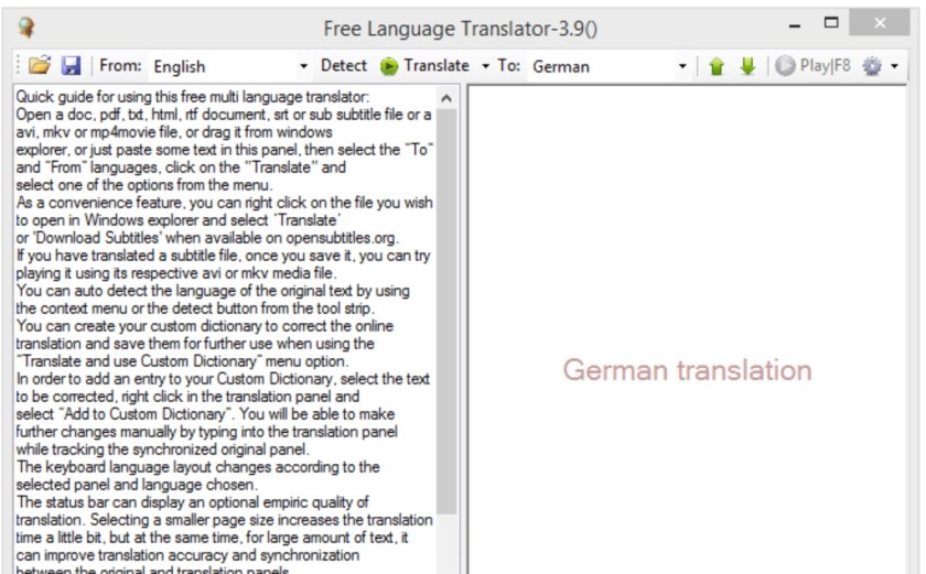Free Language Translator Latest Version