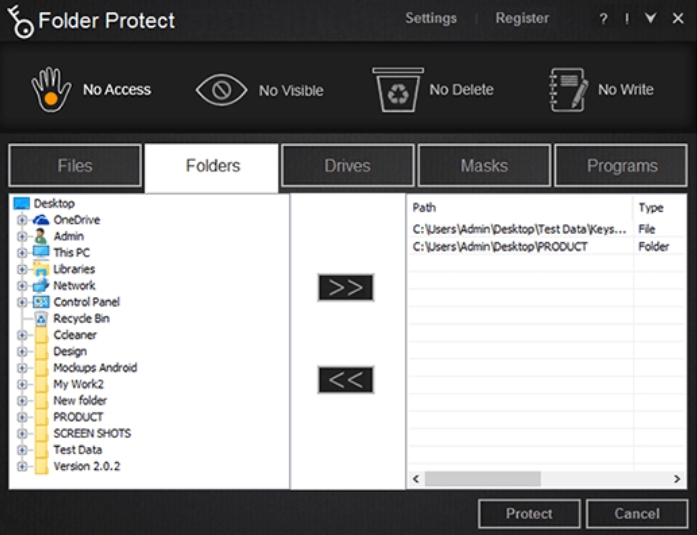 Folder Protect Latest Version