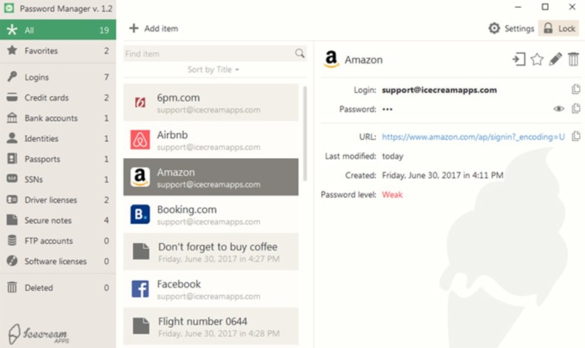 Icecream Password Manager Latest Version