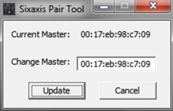 Latest version of SixaxisPairTool