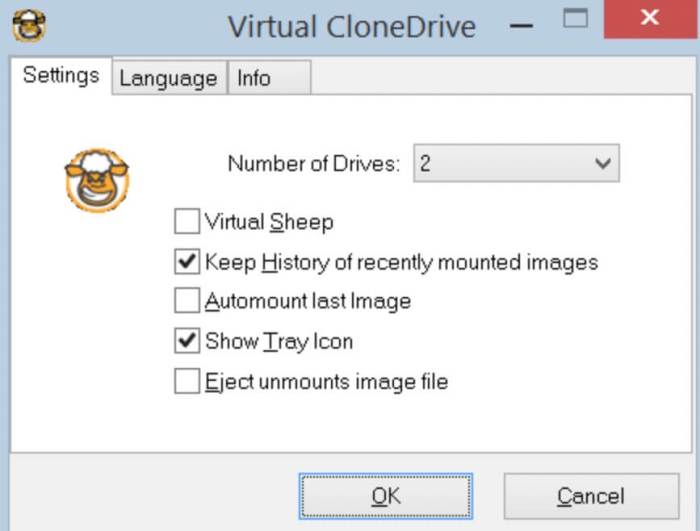 Features of Virtual CloneDrive